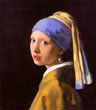 Reproduction tableaux Copie Tableau de Maître Vermeer Jeune Fille à la Perle