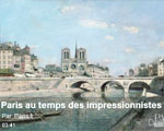 Exposition Hotel de Ville Paris au temps des Impressionnistes