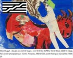 Expositions Paris Musée Pompidou Chagall  l'uvre