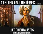 Expo Atelier des Lumières Paris 11 Les Orientalistes Ingres, Delacroix, Grme