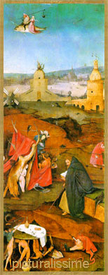 Jérme Bosch la Tentation de Saint Antoine (droite)