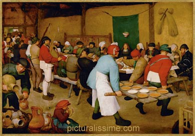 Pieter Bruegel le Repas de noces