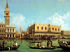 Canaletto le Mle vu du bassin de Saint Marc