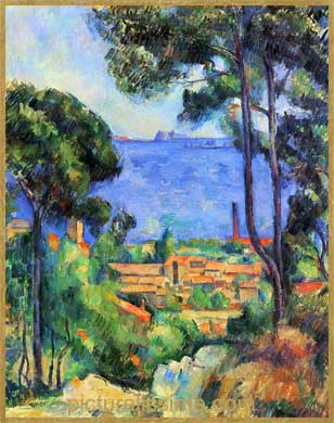 Cézanne Vue de l'Estaque et du château d'If
