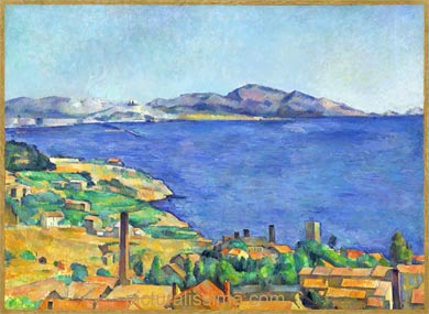 Cézanne Le Golfe de Marseille vu de l'Estaque Metropolitan