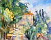 Cézanne Maison au toit rouge Jas de Bouffan