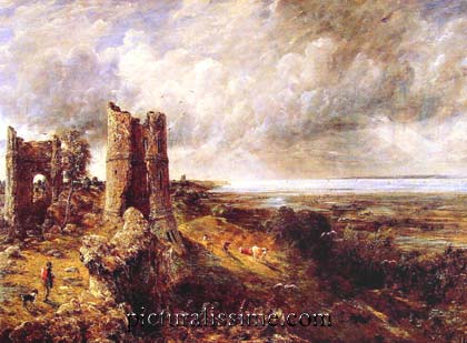 John Constable le Château de Hadleigh