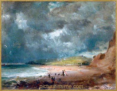 John Constable la Baie de Weymouth