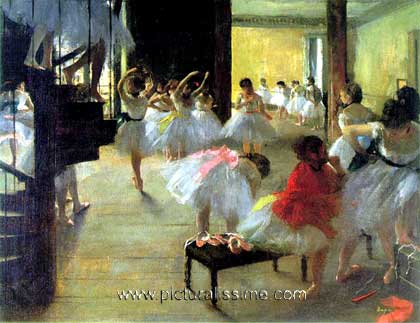 Degas l'école de danse