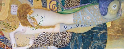Exemple de la qualité de réalisation d'une Reproduction de Klimt