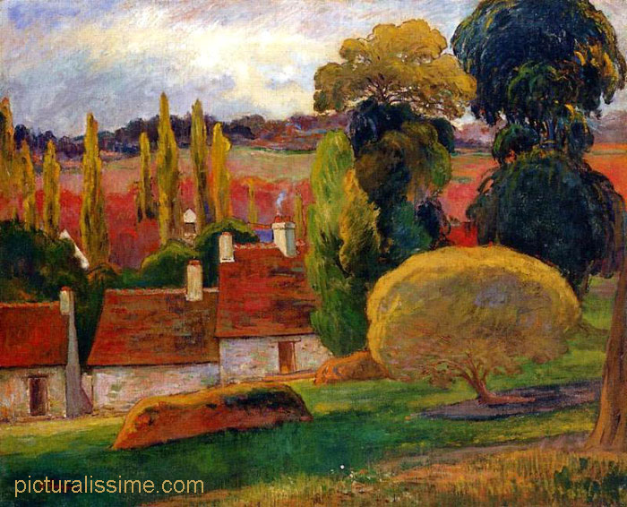 Paul Gauguin Ferme en Bretagne
