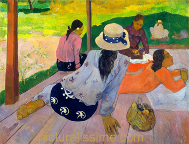 Paul Gauguin La sieste