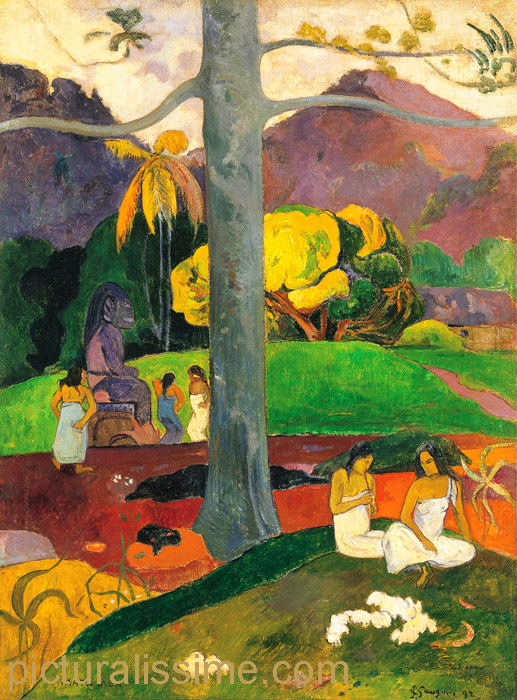 Paul Gauguin Mata mua, Autrefois