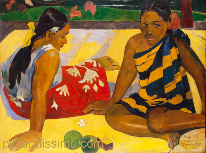 Paul Gauguin Parau api Quelles nouvelles ?