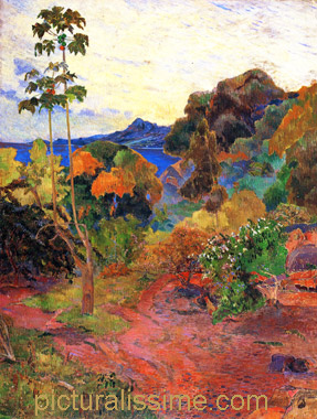 Paul Gauguin Paysage Martiniquais