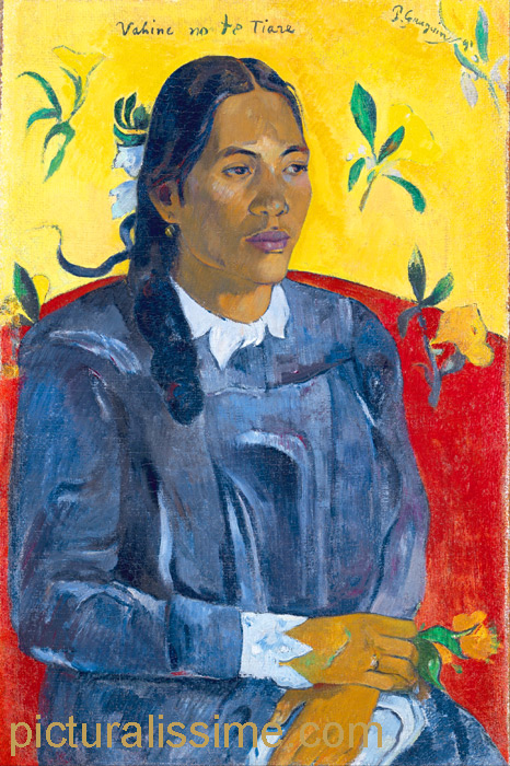 Paul Gauguin Vahine no te tiare femme à la fleur