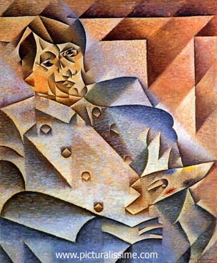 Juan Gris portrait de Picasso