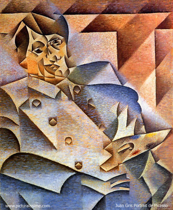 Juan Gris portrait de Picasso