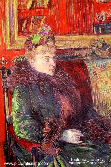 Toulouse Lautrec Madame Gortzikoff