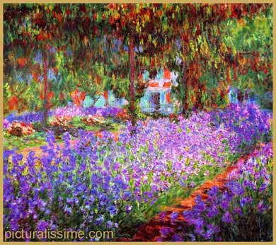 Monet Le Jardin de Monet à Giverny Les Iris