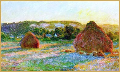 Claude Monet meules fin d'été