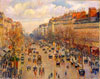 Pissarro Boulevard Montmartre Après midi Soleil