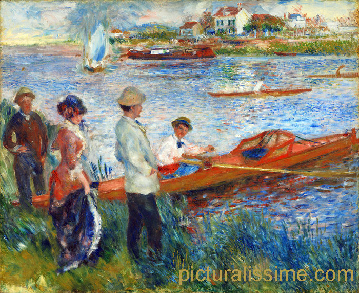 Auguste Renoir Les canotiers à Chatou
