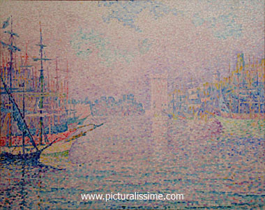 Paul Signac Marseille le vieux port