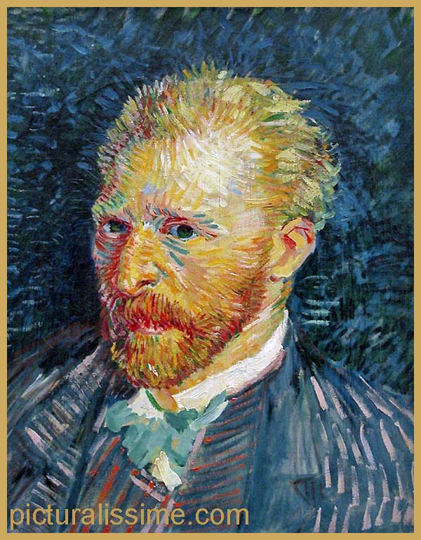 Copie Reproduction Van Gogh Autoportrait Automne 1887 Orsay