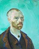 Van Gogh autoportrait dédié à gauguin