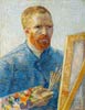 Van Gogh Autoportrait au Chevalet