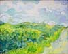 Van Gogh Champ de blé vert
