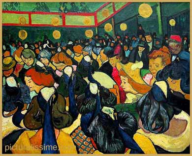 Van Gogh La Salle de danse à Arles