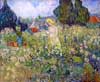 Van Gogh Marguerite Gachet dans le jardin