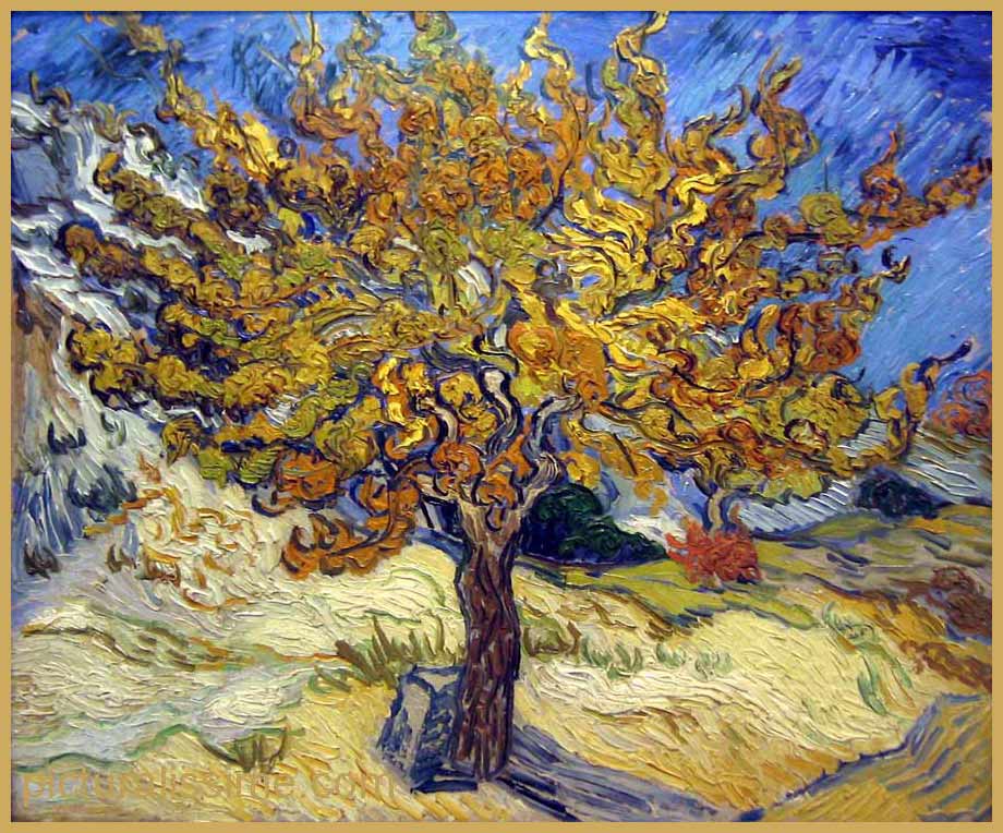 Copie Reproduction Van Gogh le Mrier