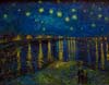 Van Gogh Nuit étoiée sur le Rhone