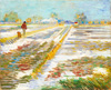 Van Gogh Paysage couvert de neige