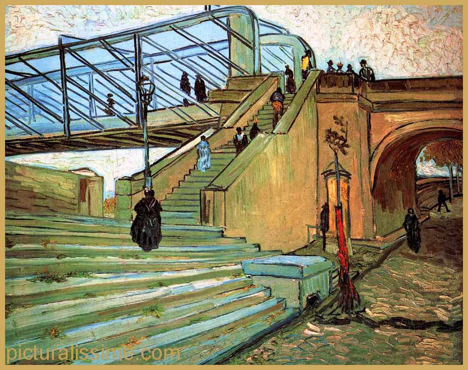 Copie Reproduction Van Gogh Le Pont de Trinquetaille