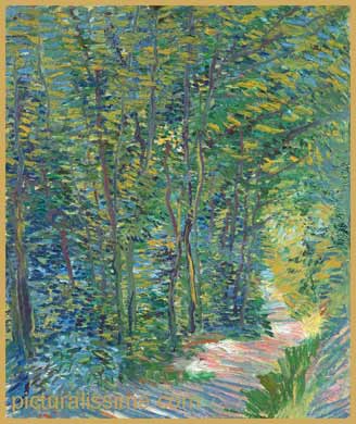 Van Gogh Sentier de bois
