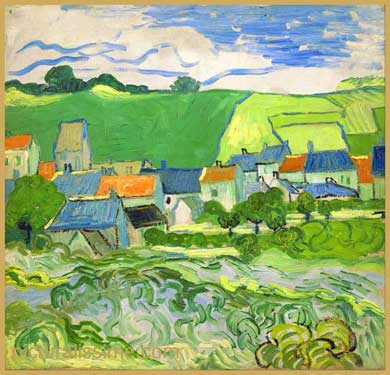 Van Gogh Vue d'Auvers