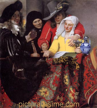 Vermeer l'Entremetteuse