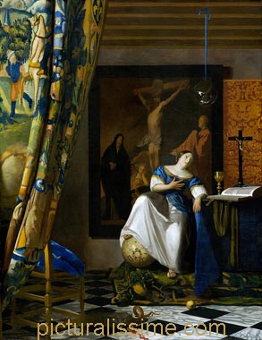 Vermeer Allégorie de la Foi