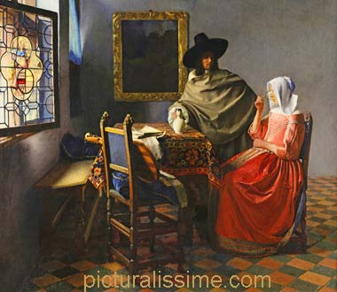 Vermeer le Verre de Vin