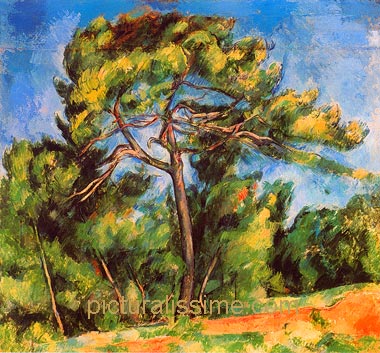 Reproduction Tableau disponible NPaul Cézanne le Grand Pin