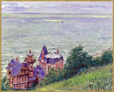 Caillebotte villas à trouville