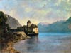 Courbet le Château de Chillon 1874