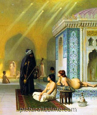 Jean Léon Gérme Harem à la piscine