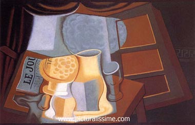 Juan Gris Table devant la fenêtre