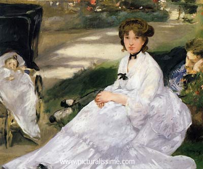 Manet Dans le Jardin