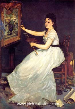 Manet Portrait de Eva Gonzales